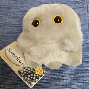 COPY - GIANTMICROBES Gray Plush Toy